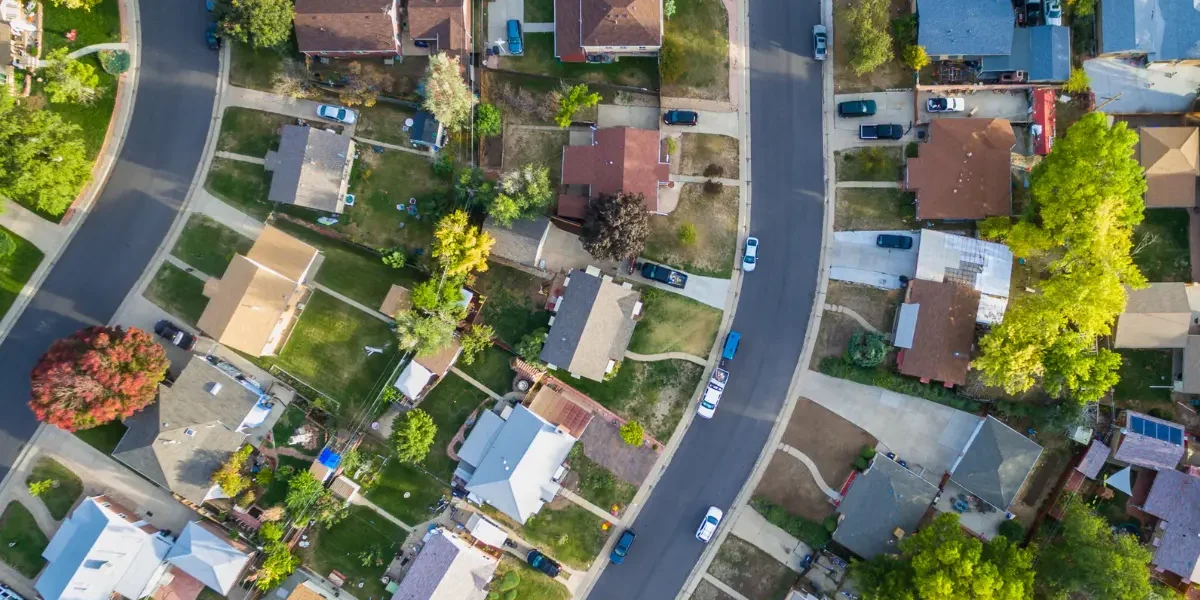 San Diego Residential neighborhood Aerial